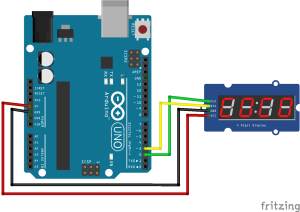 Arduino跨平台开发——TM1637数码管-一叶遮天的博客