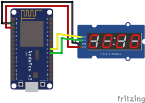 图片[3]-Arduino跨平台开发——TM1637数码管-一叶遮天的博客